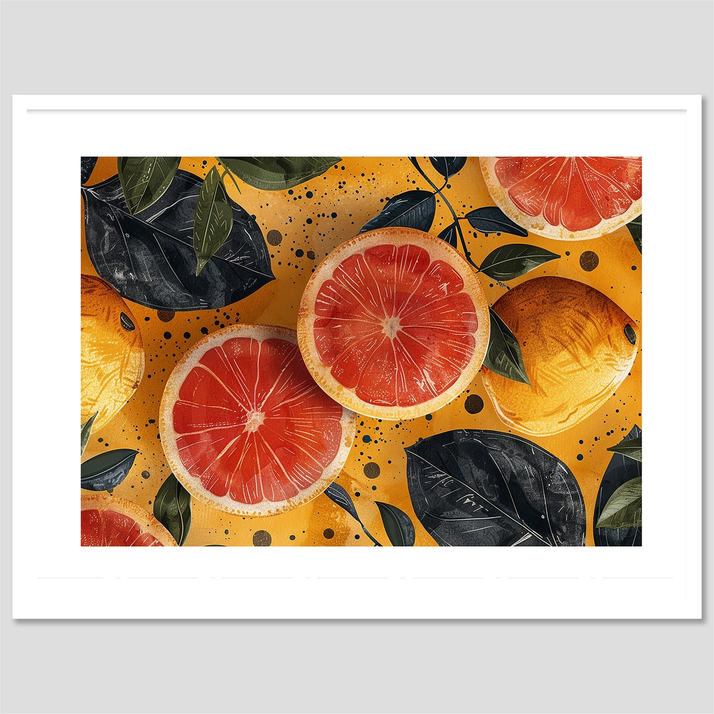 Framed Posters for Kitchen and Dining Room Elegance