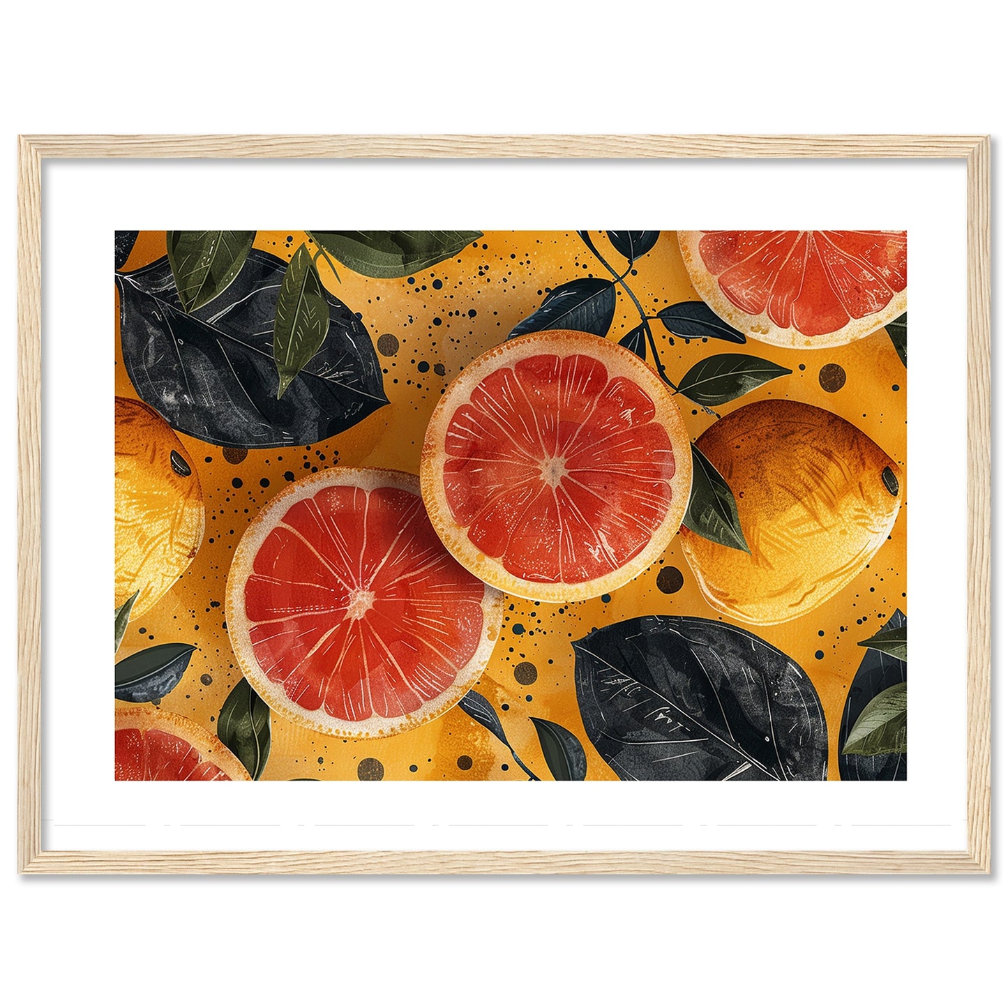 Framed Posters for Kitchen and Dining Room Elegance