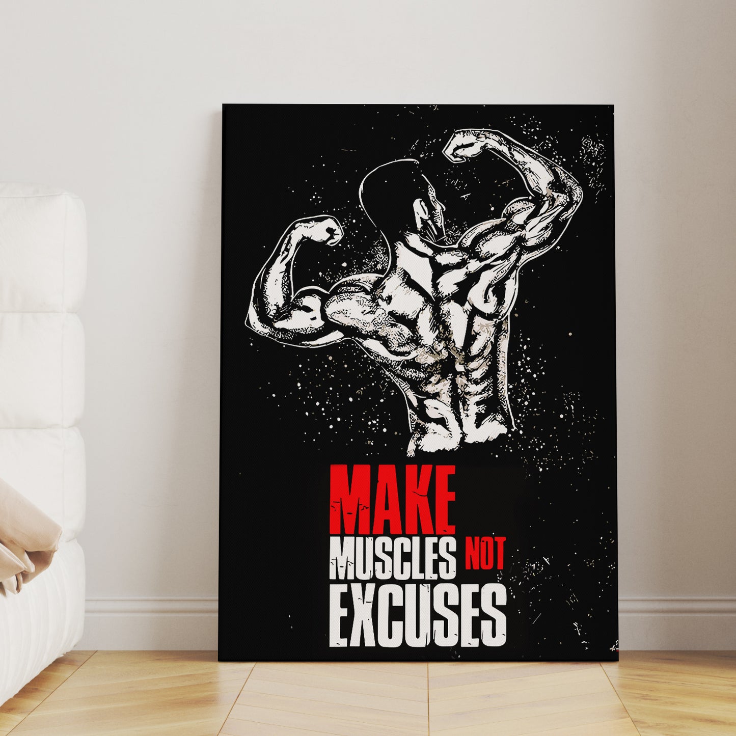 GYM Wall Art Canvas and Motivational GYM Wall Decor