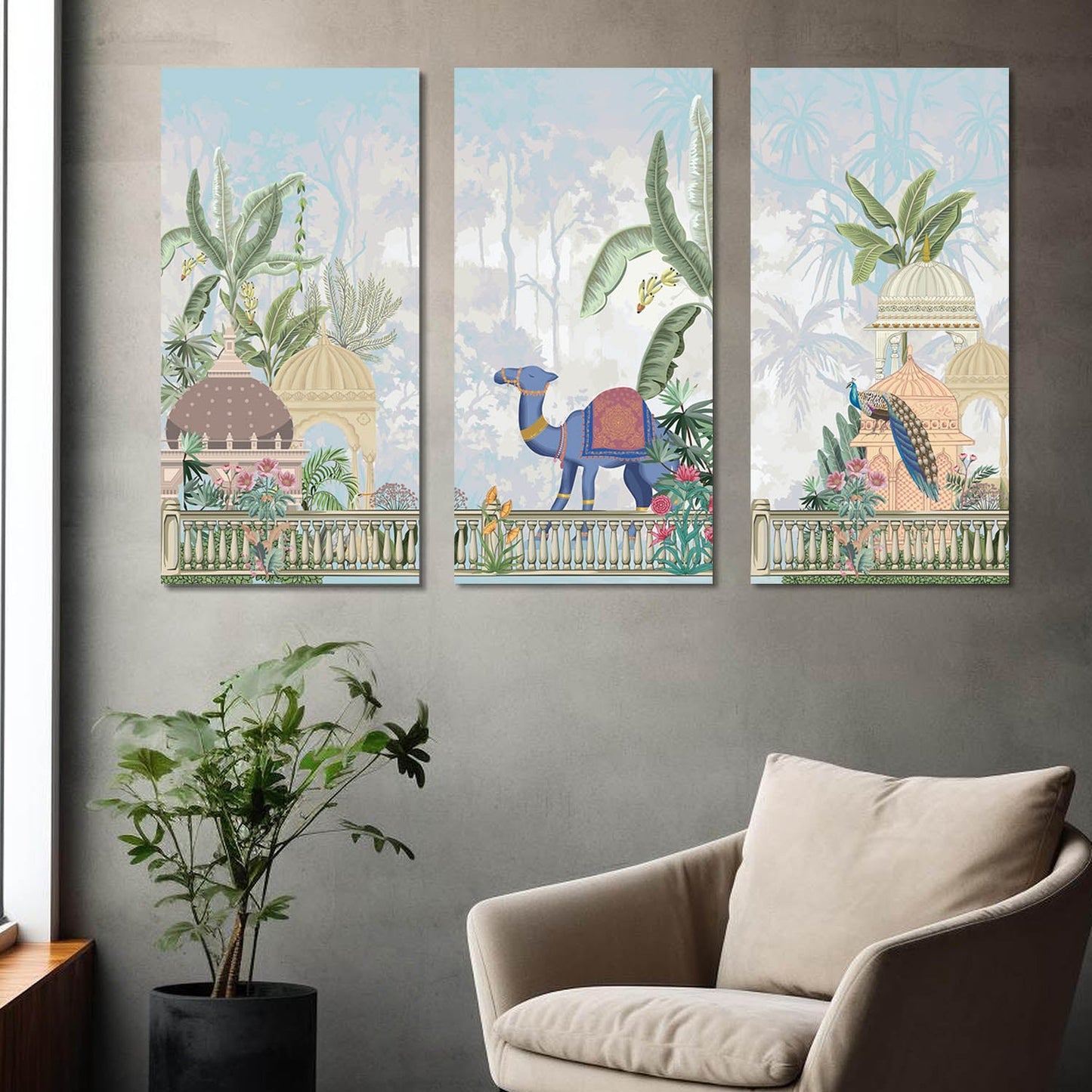 Traditional Art Wall Canvas For Home Décor And Living Room