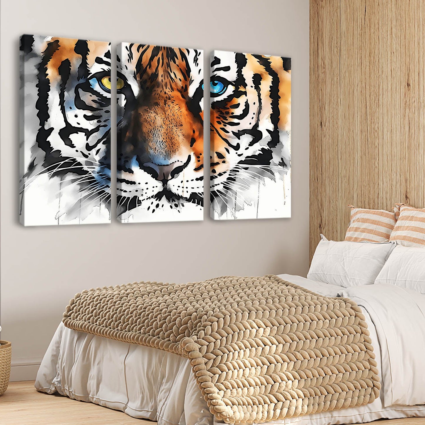 Tiger Wall Art Canvas For Home Decor Office Living Room