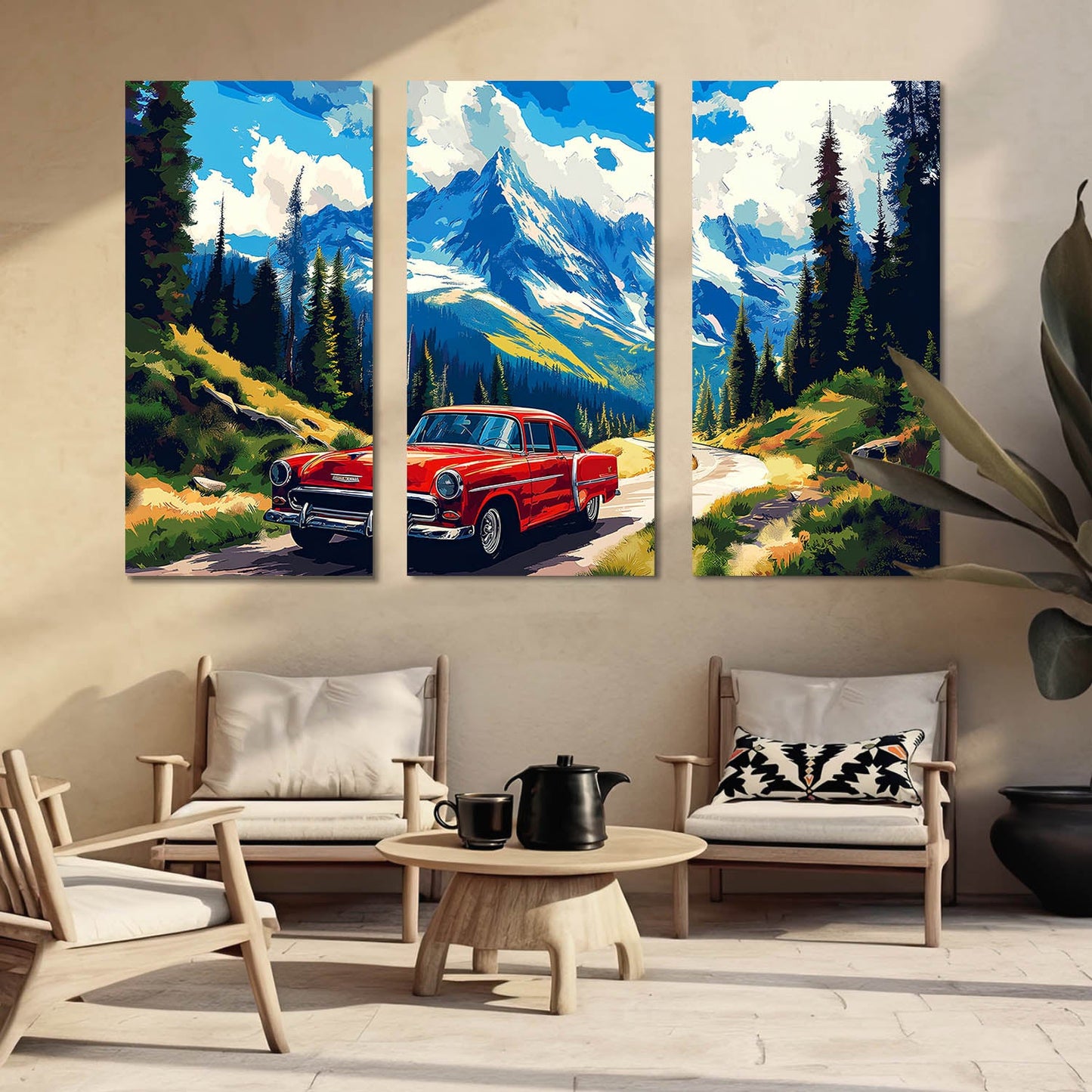 Nature view Wall Art Canvas For Home Decor Office Living Room