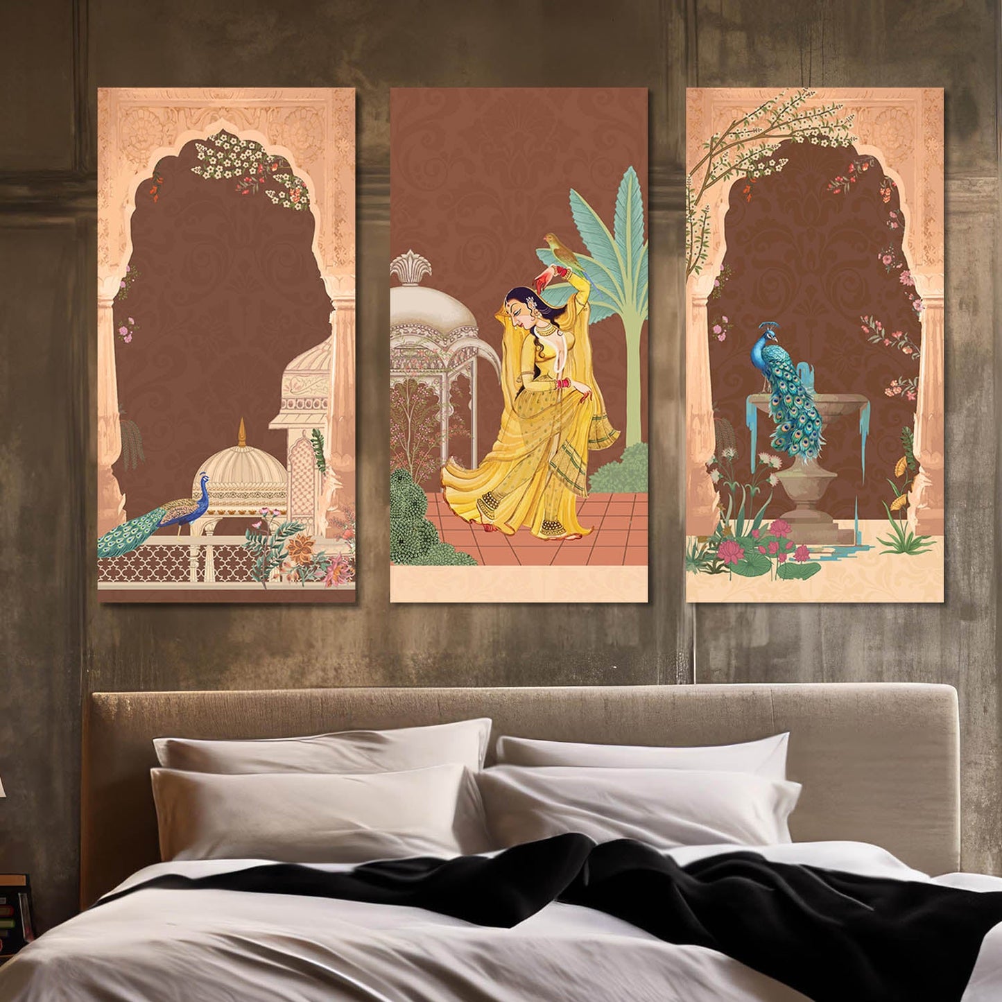 Traditional Art Wall Canvas For Home Décor And Living Room