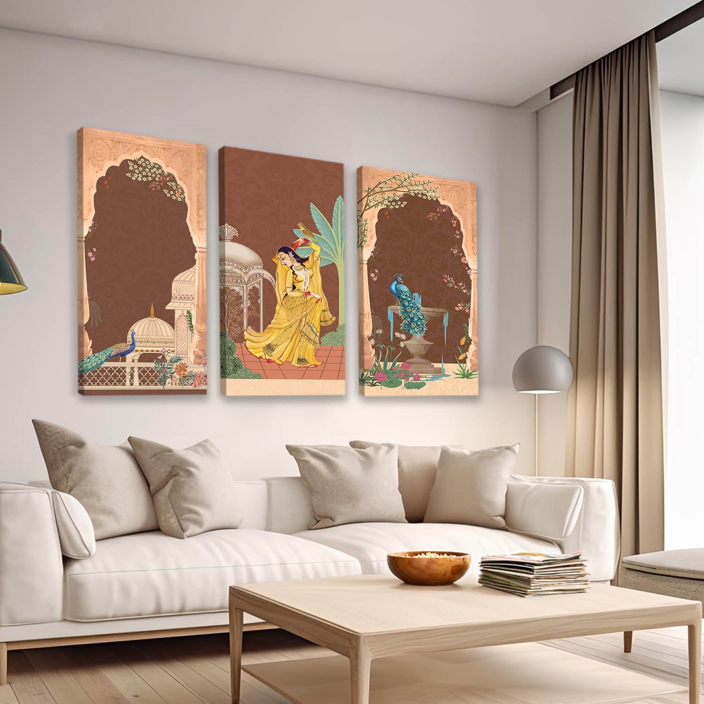 Traditional Art Wall Canvas For Home Décor And Living Room