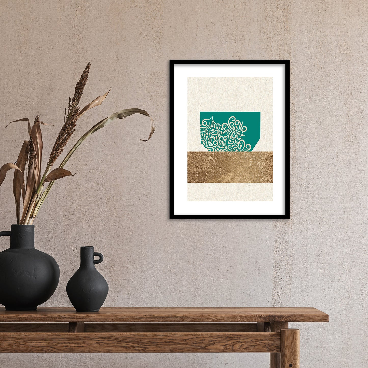 Modern Art Framed Prints for Home and Office Wall Decor