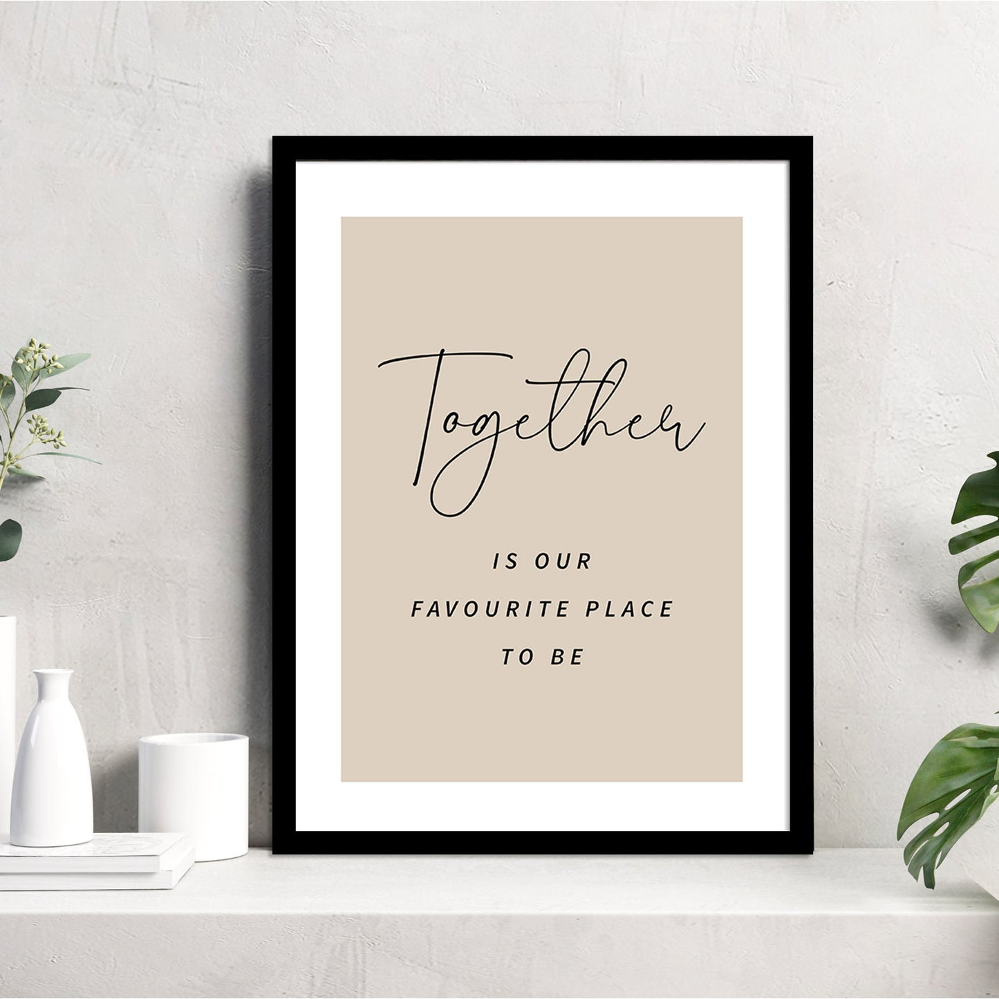 Modern Minimalist Art Frames for Living Room Wall