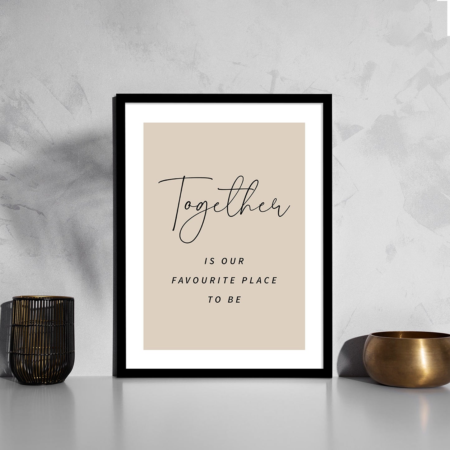 Modern Minimalist Art Frames for Living Room Wall
