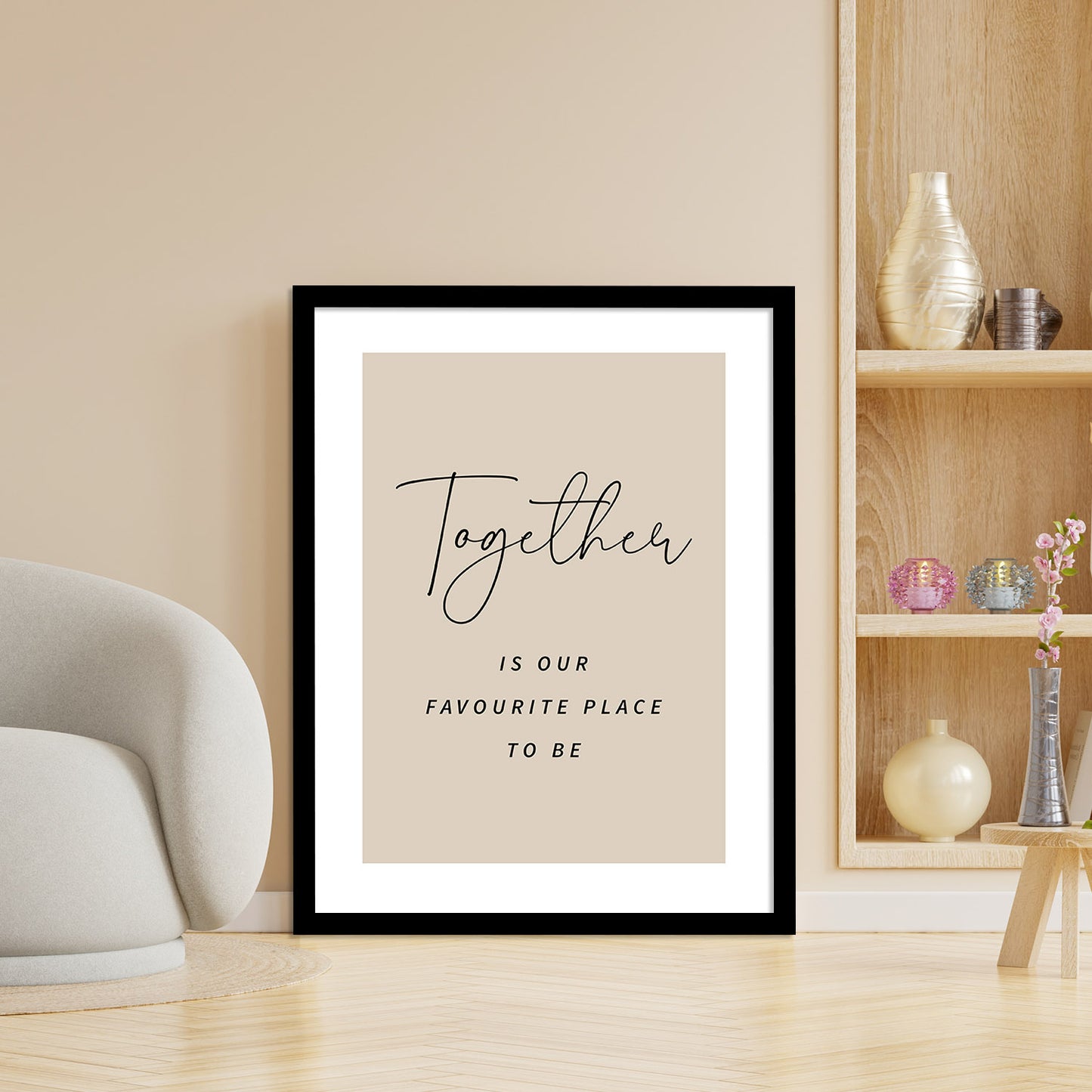 Modern Minimalist Art Frames for Living Room Wall