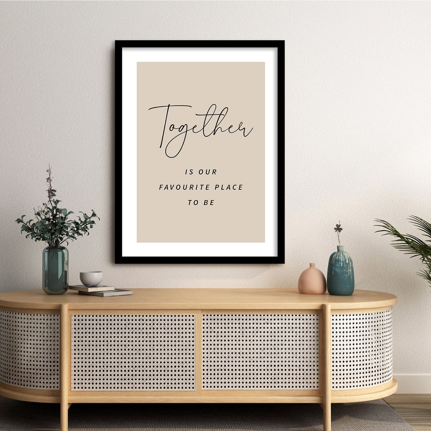 Modern Minimalist Art Frames for Living Room Wall