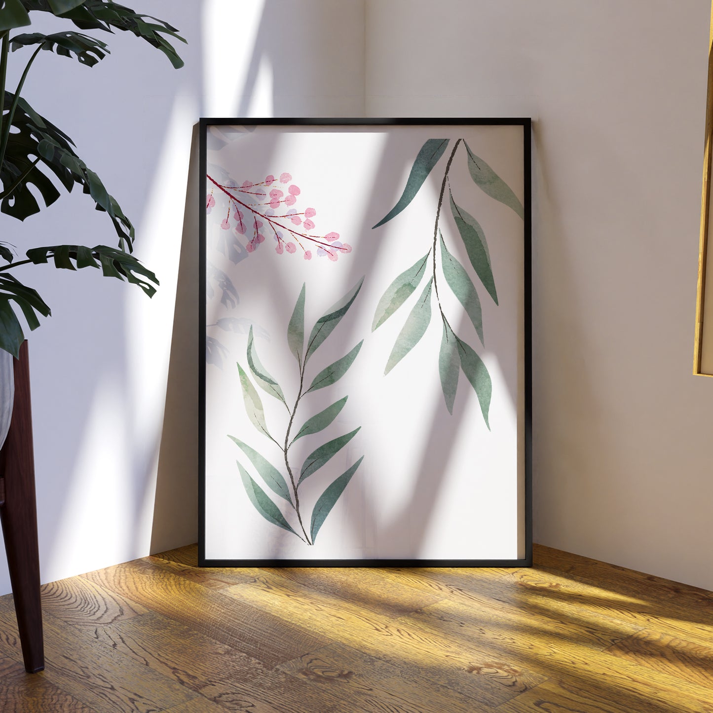 Nature Inspired Framed Art Posters for Home and Office Wall Decor