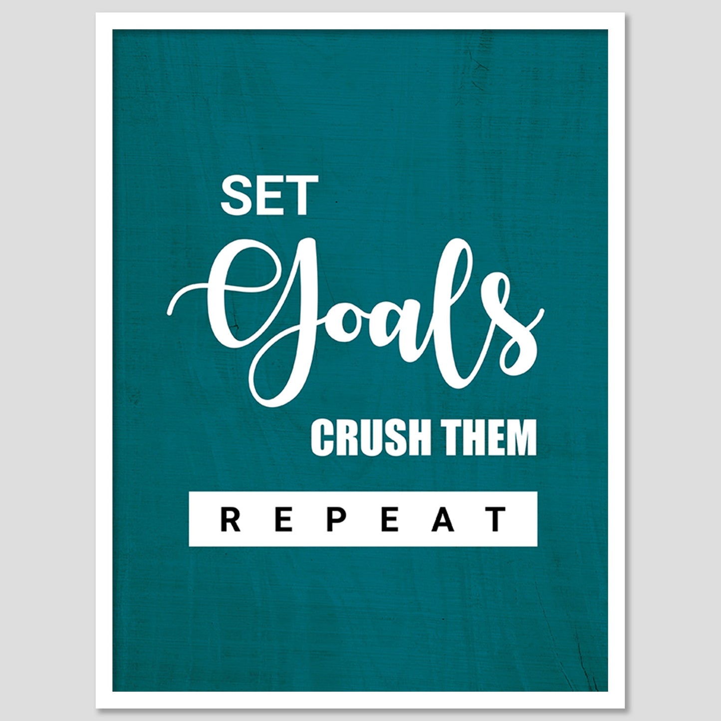 Motivational Quotes Poster with Frame for Home and Office Wall Decor