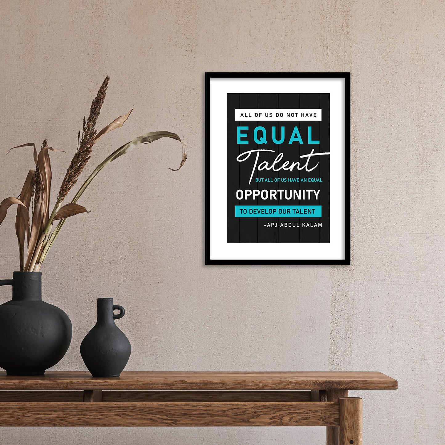 Motivational Framed Quotes for an Empowering Environment