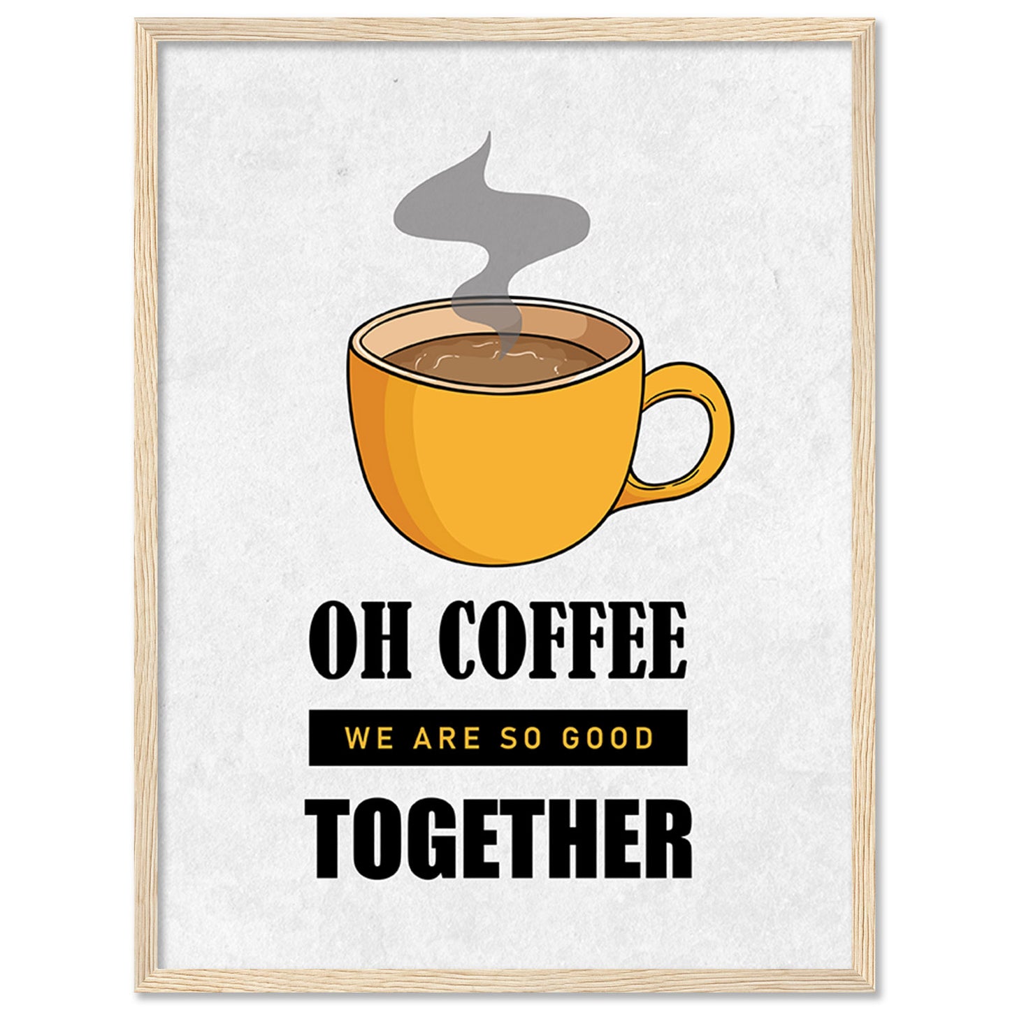 Stylish Framed Wall Posters - Perfect Accent for Restaurants & Home Kitchens