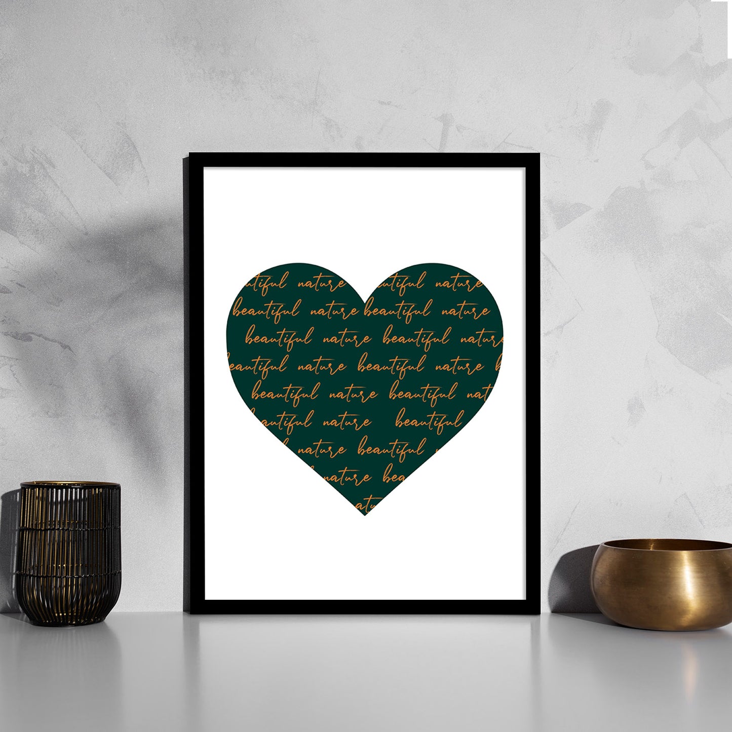Sophisticated Minimal Art Frames for Living Room Decor