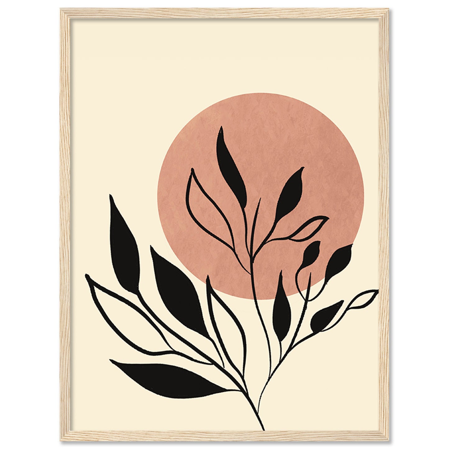 Minimalist Framed Art for Home and Office Wall Decor