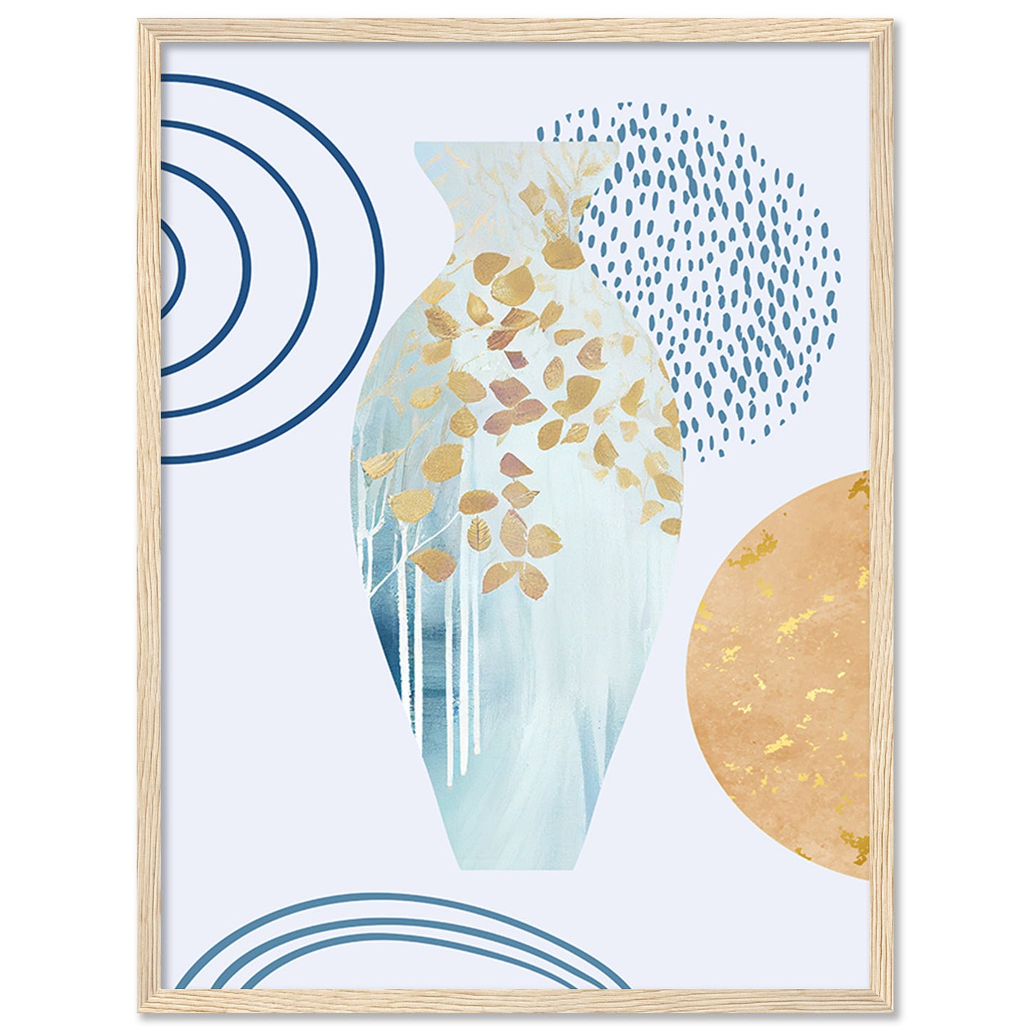 Elegant Minimal Framed Wall Art for Home and Office Decor