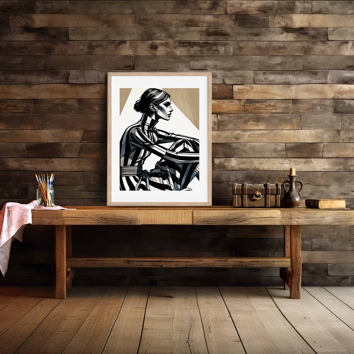Modern Art Framed Posters for Home & Office Decor