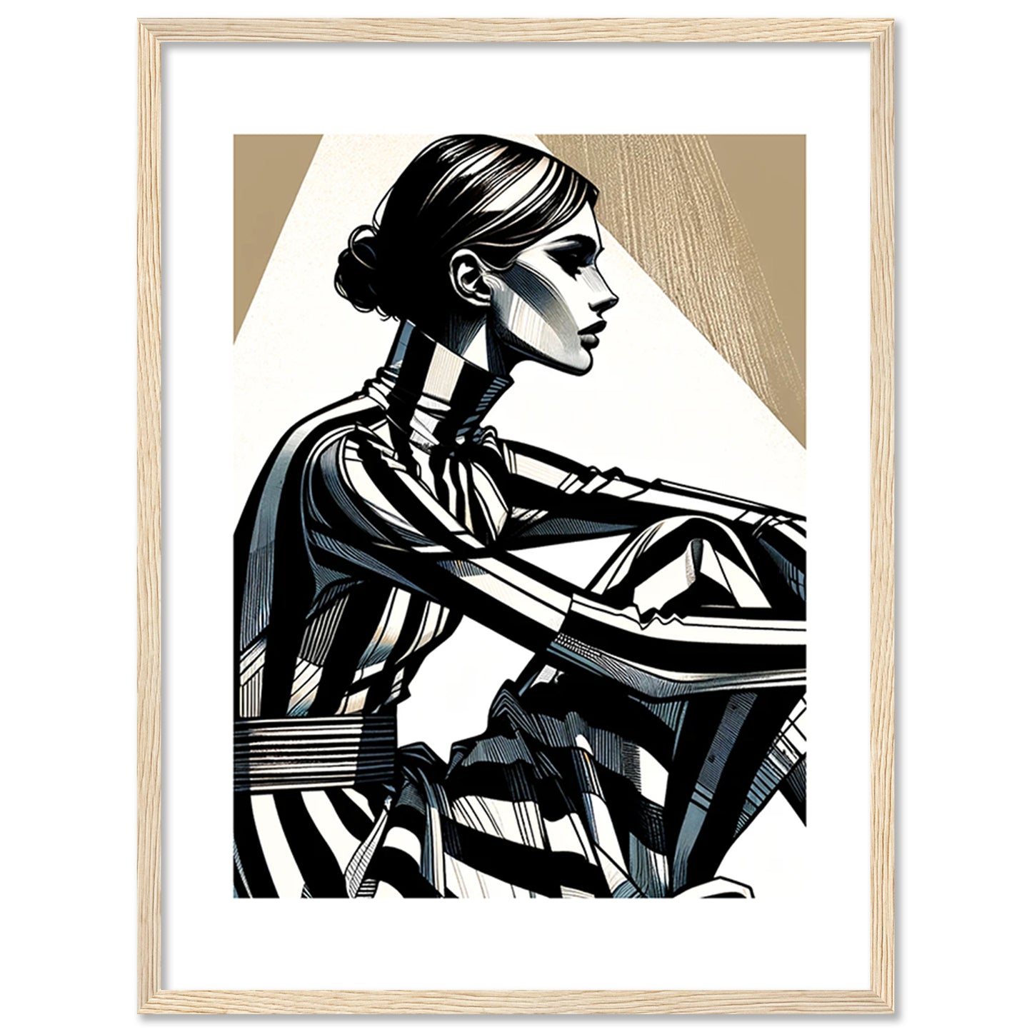 Modern Art Framed Posters for Home & Office Decor