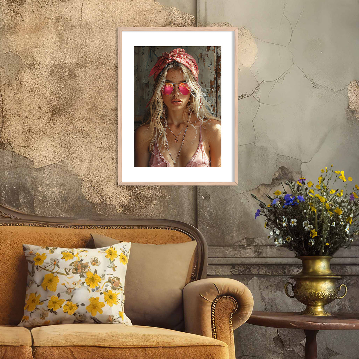 Wall Framed Poster Home Decor Painting For Livingroom