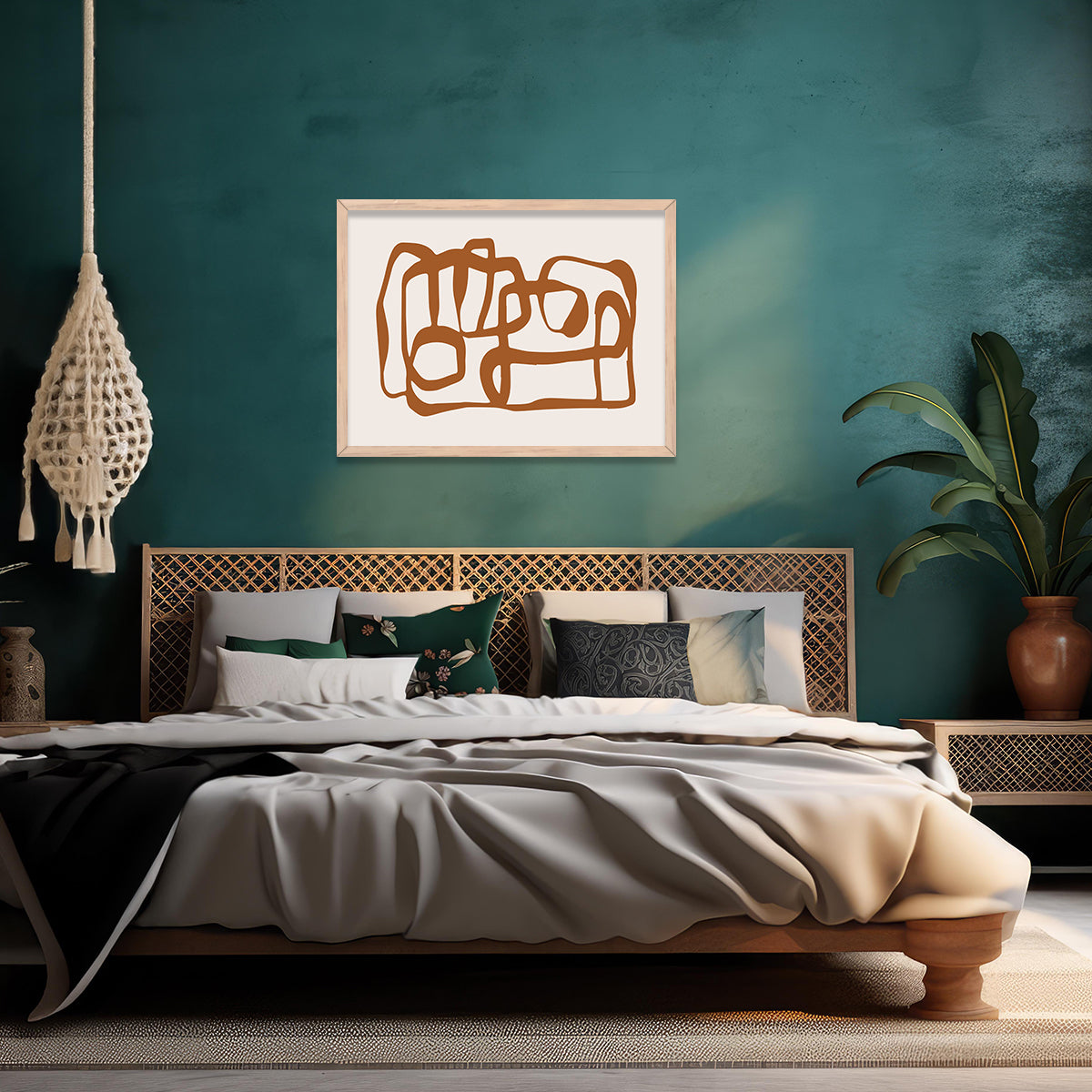 Abstract Wall Art Hanging Frames For Home Decor