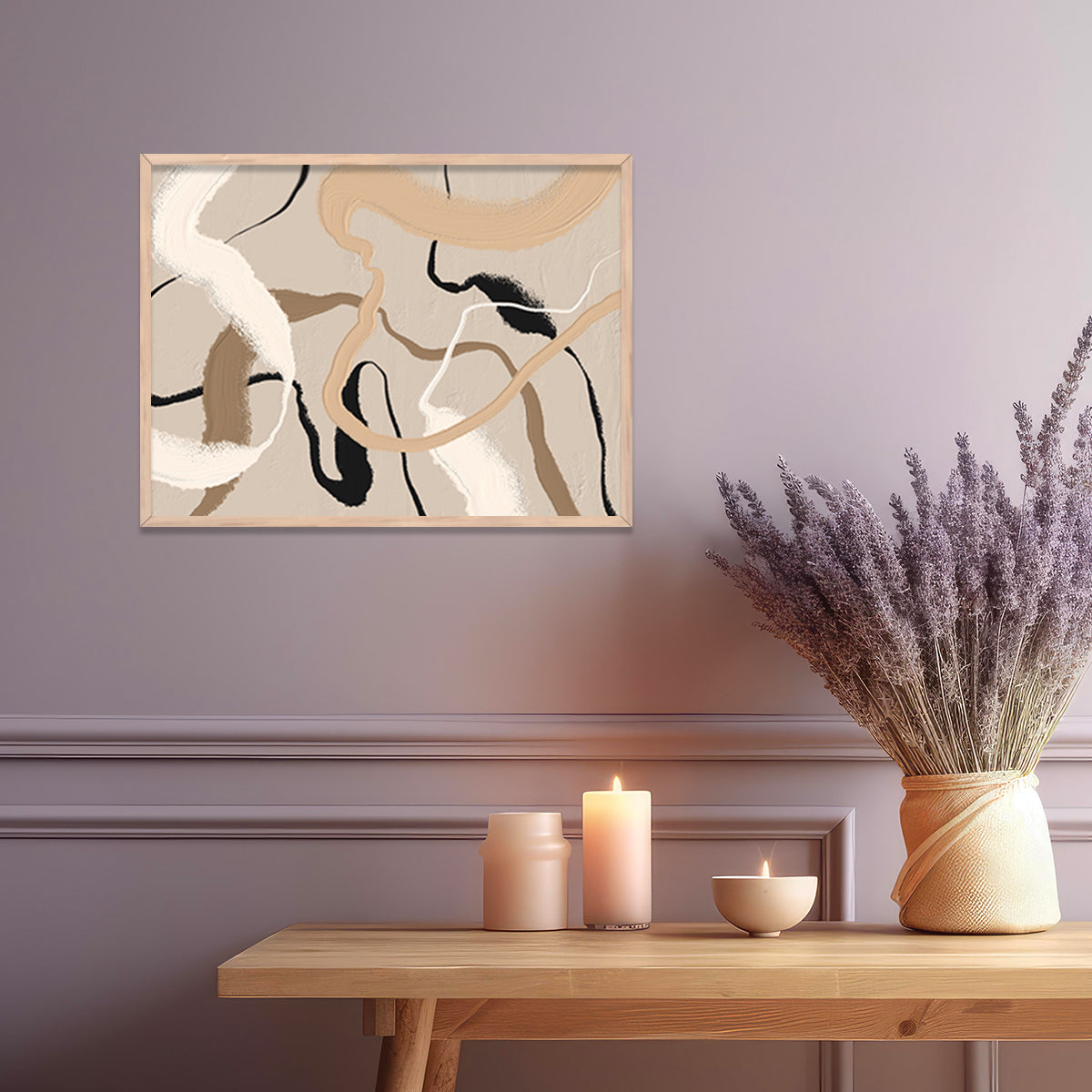 Framed Art Posters for Home and Office Wall Decor