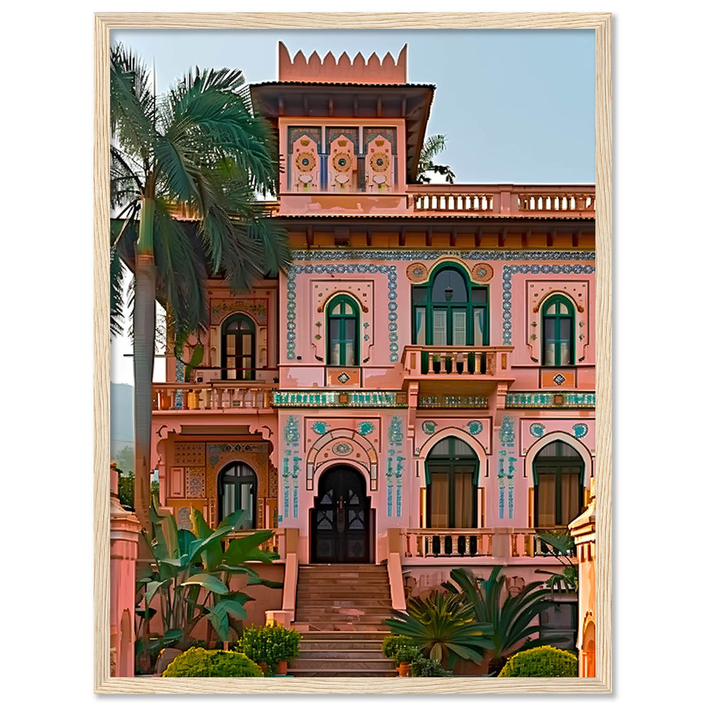 Mansion Wall Art Paintings For Hanging Frame For Home Decor Living Room