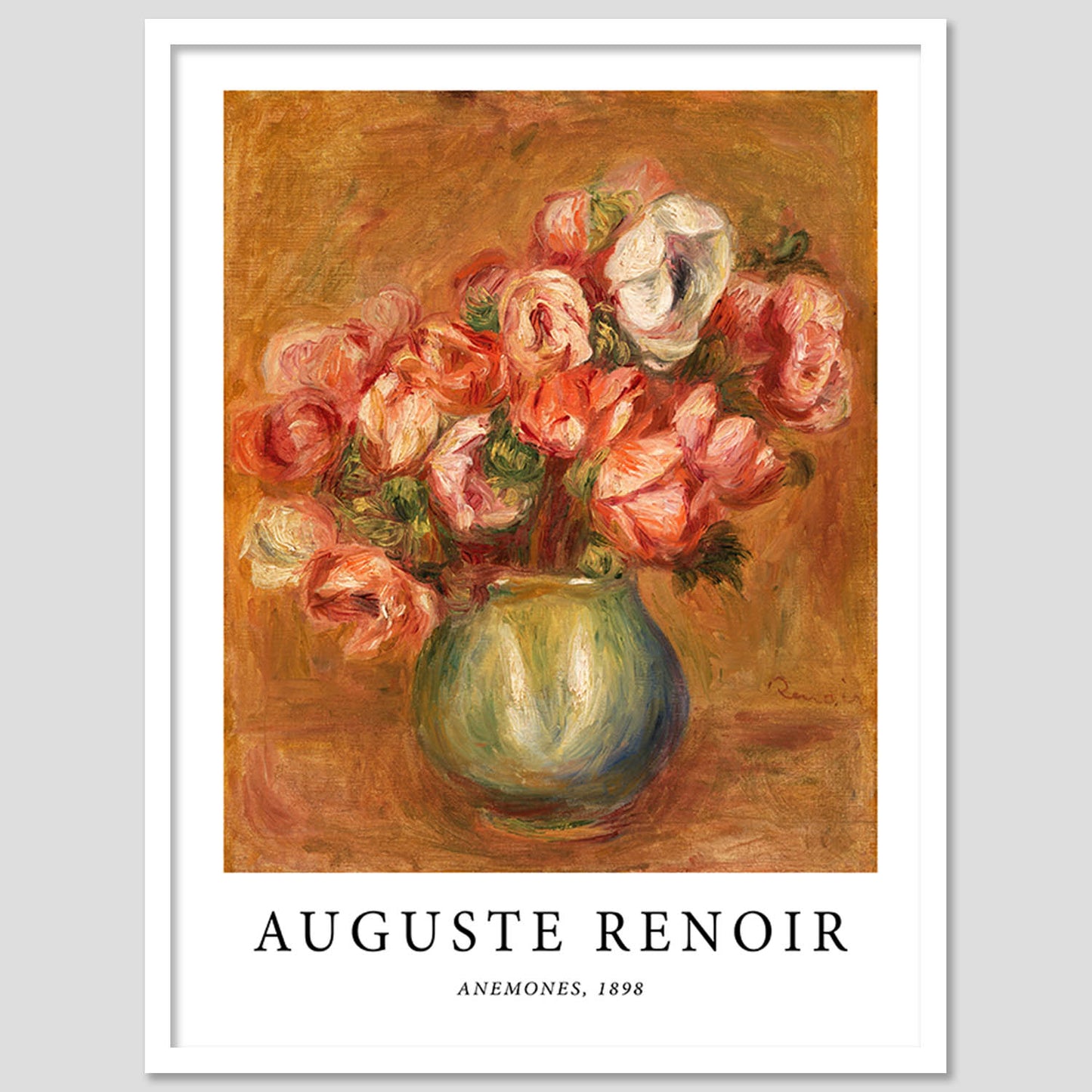 Flower Pot Wall Art Paintings For Hanging Frame For Home Decor Living Room