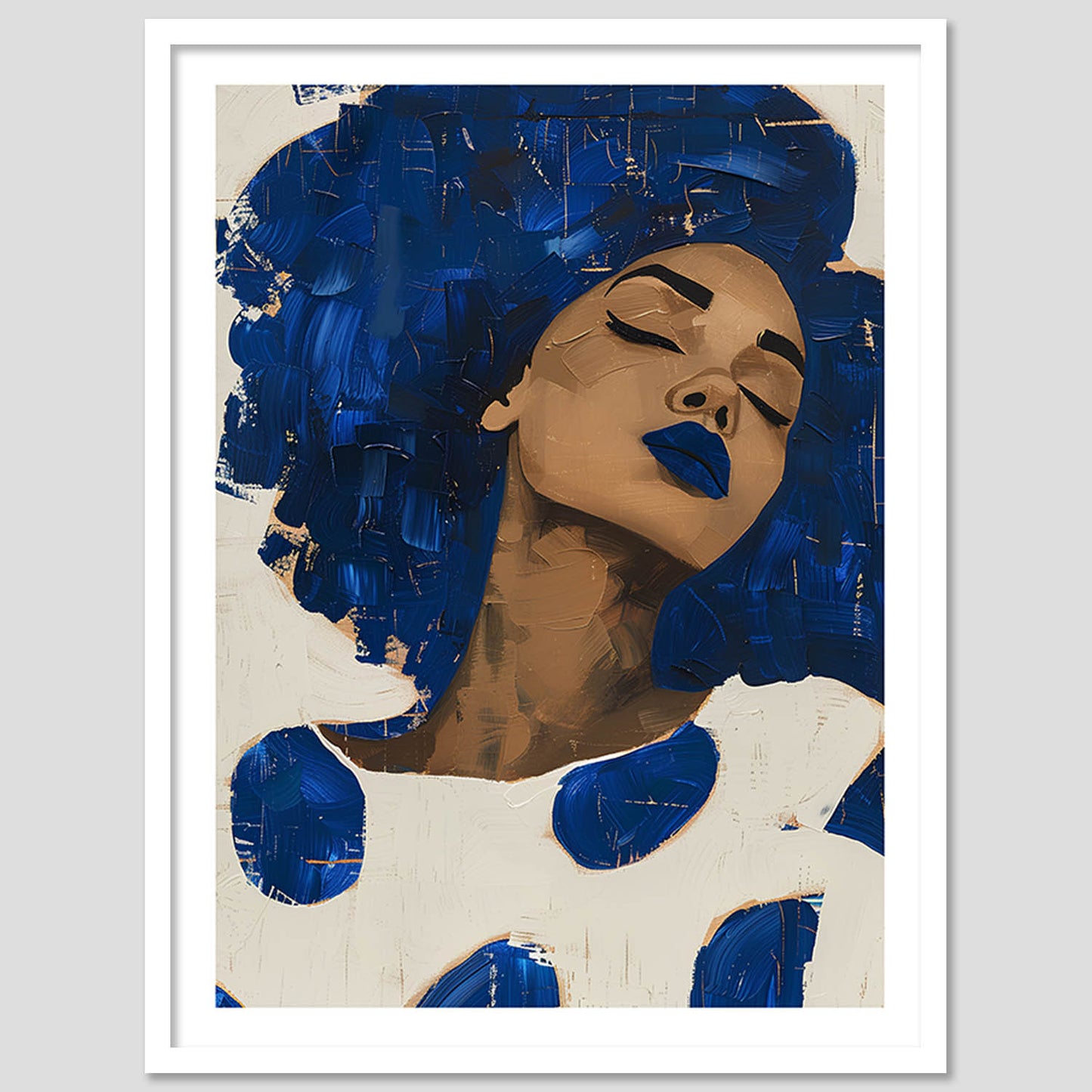 Woman Wall Art Paintings For Hanging Frame For Home Decor Living Room