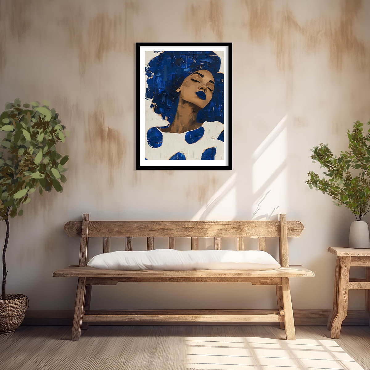 Woman Wall Art Paintings For Hanging Frame For Home Decor Living Room