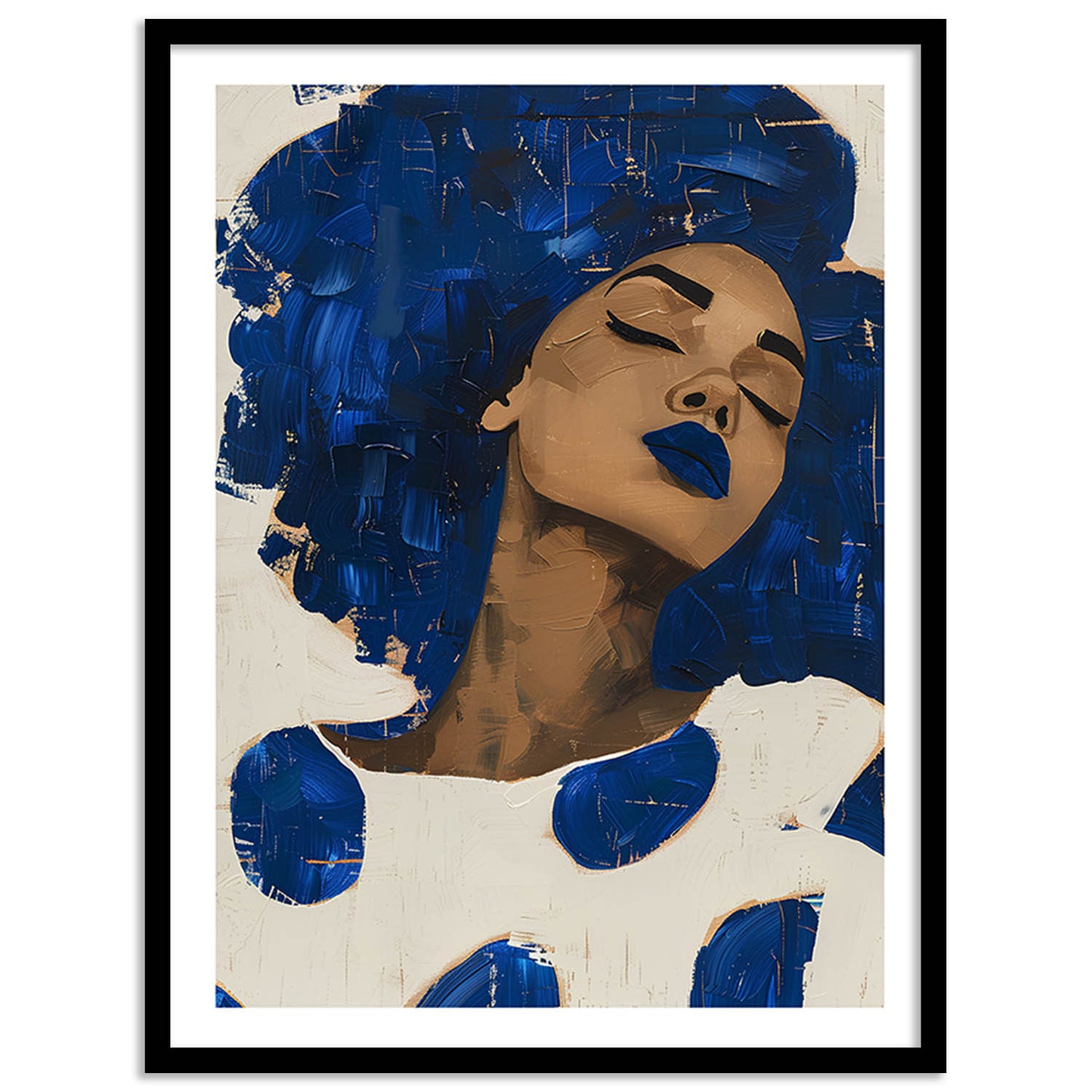 Woman Wall Art Paintings For Hanging Frame For Home Decor Living Room