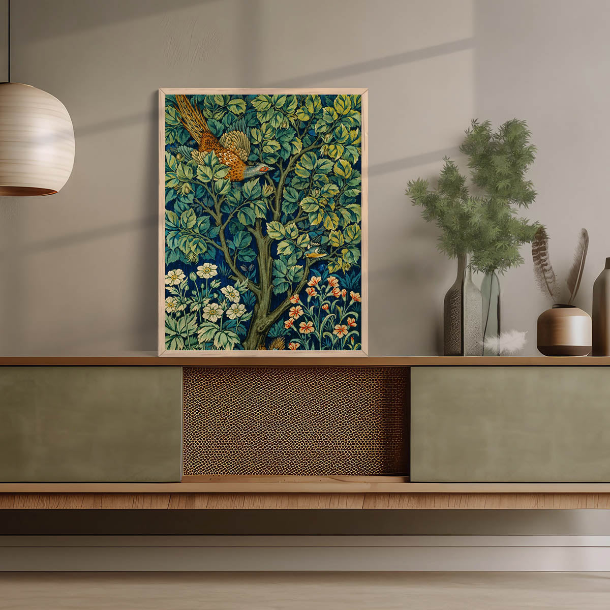 Nature Inspired Framed Art Posters for Home and Office Wall Decor