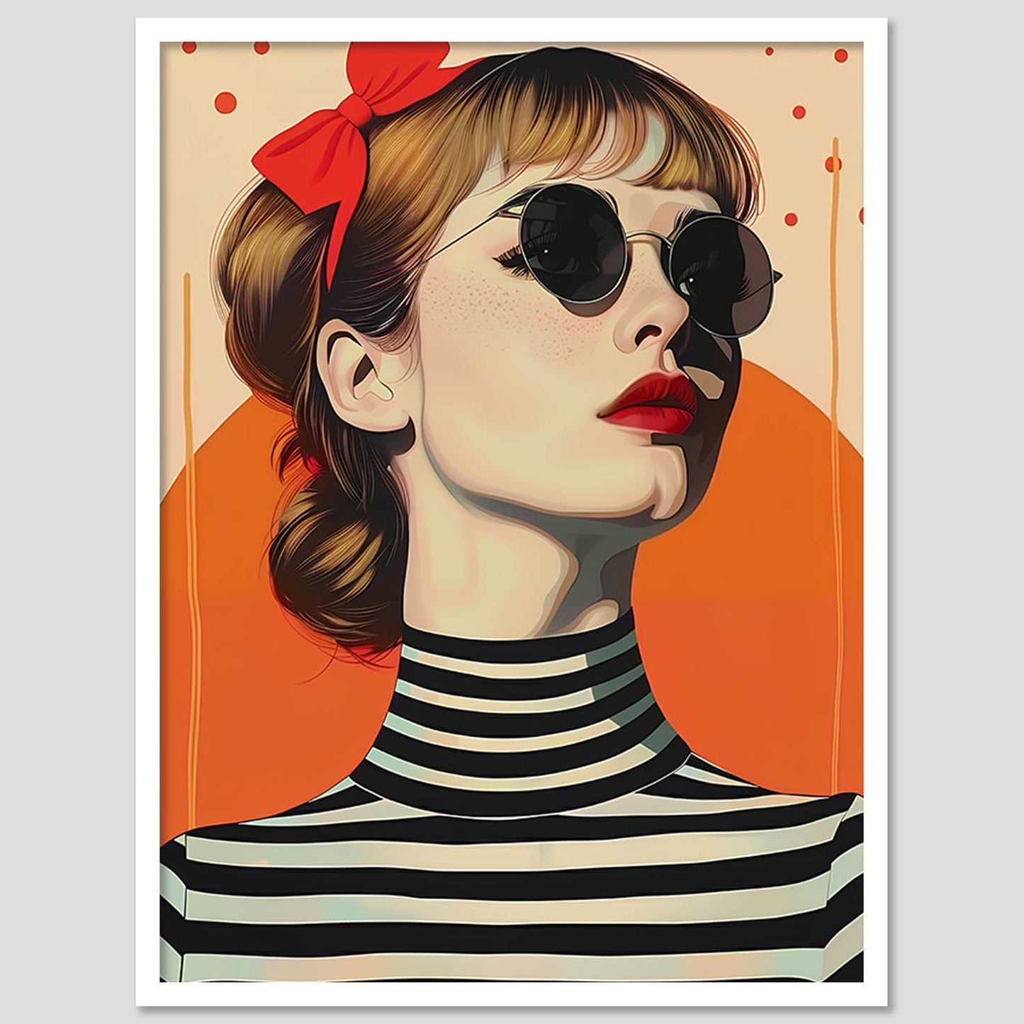 Woman Modern Wall Art Paintings Living Room Bedroom Home Art Posters