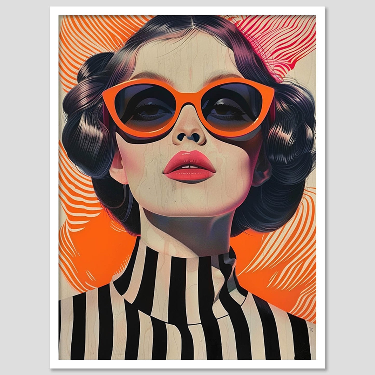 Woman Modern Wall Art Paintings Living Room Bedroom Home Art Posters