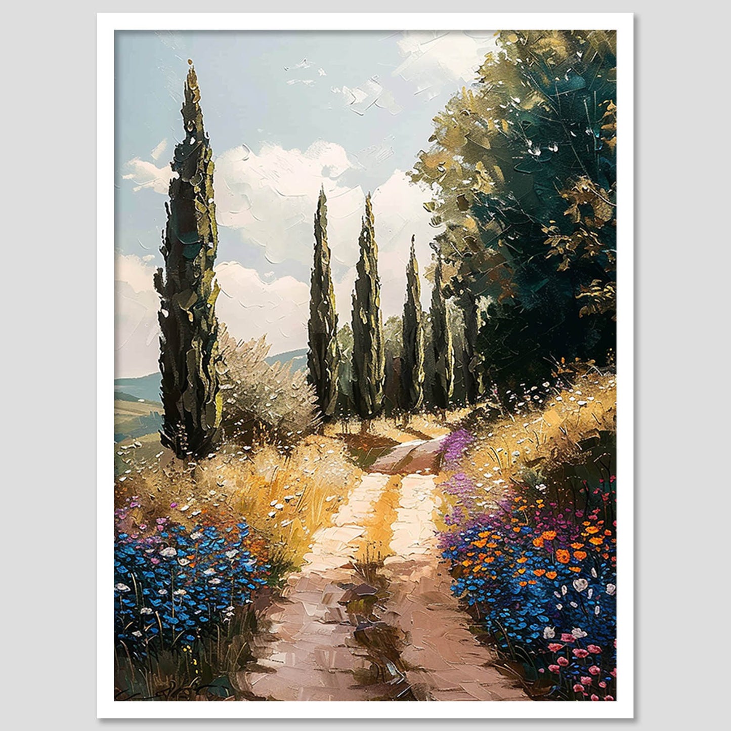 Nature Inspired Framed Art Posters for Home and Office Wall Decor