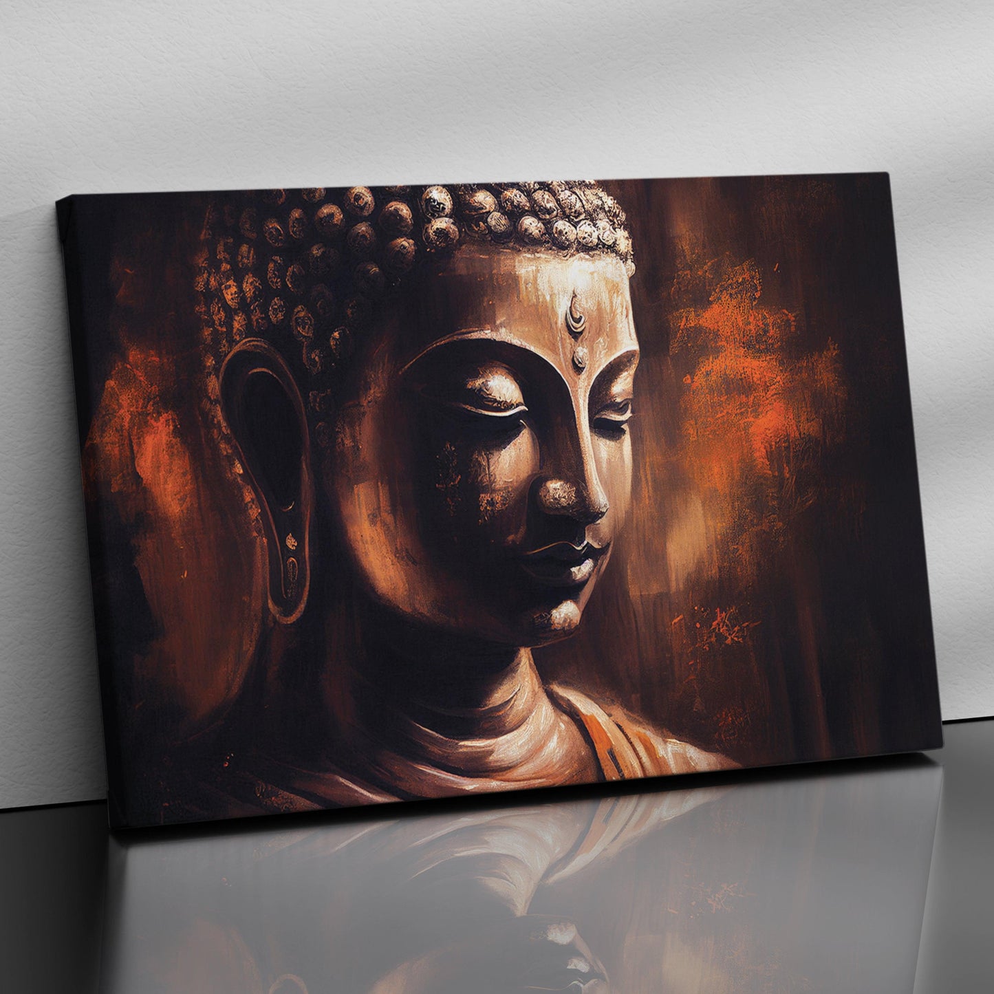 Kotart-Golden Buddha Canvas Paintings - Modern Canvas Art for Wall Decor-Posters, Prints, & Visual Artwork