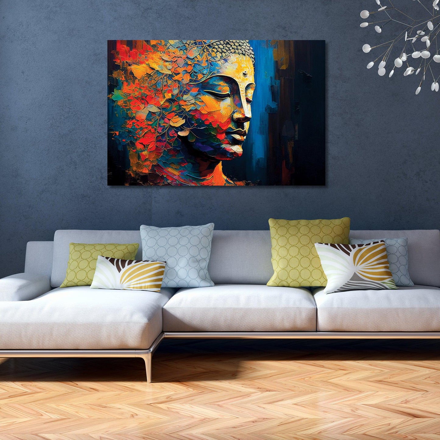 Kotart-Large Vibrant Canvas Paintings for Living Room Wall Decor-Posters, Prints, & Visual Artwork