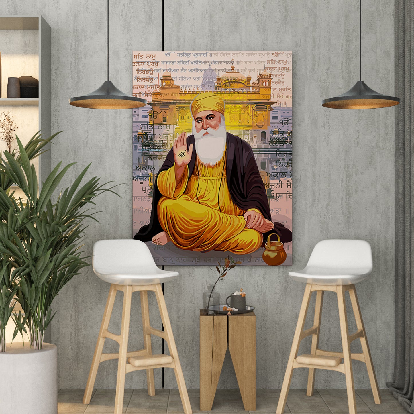 Religion wall art canvas for living room wall decor