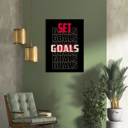 Motivational Canvas for wall decor office room Modern Art