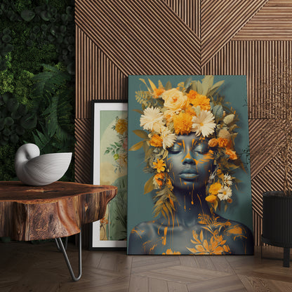 Floral Wall Art Canvas For Wall Decor living Room Office