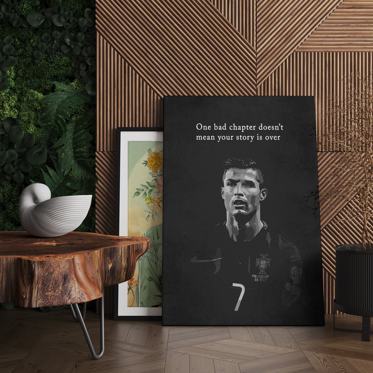 Sports Wall Art Canvas and Motivational Home Decor Living room