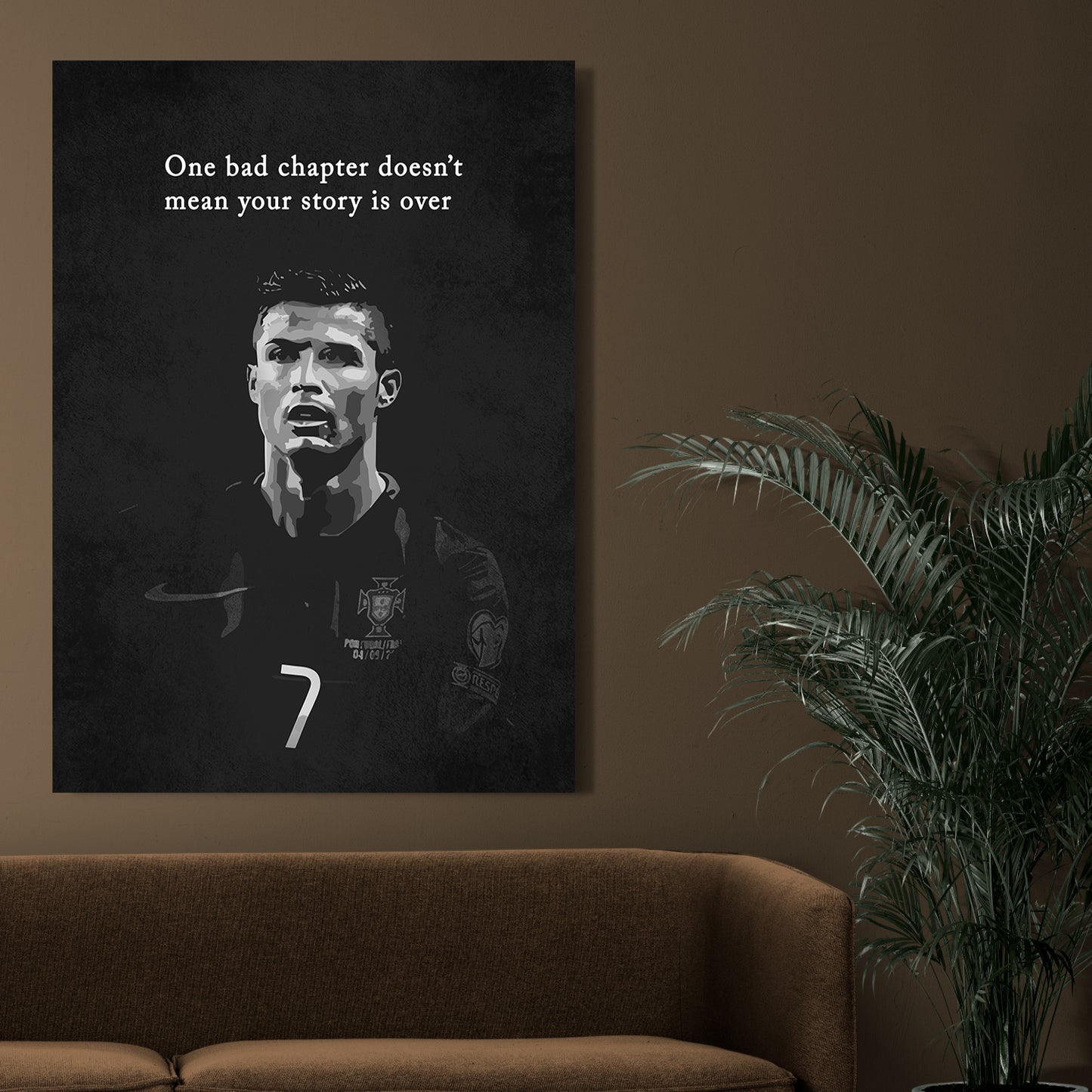 Sports Wall Art Canvas and Motivational Home Decor Living room