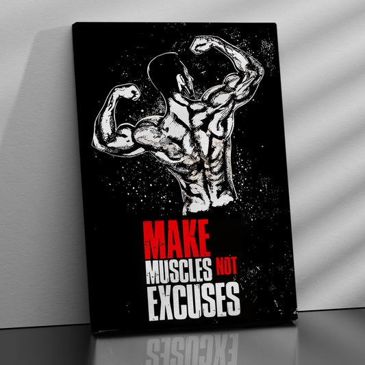 GYM Wall Art Canvas and Motivational GYM Wall Decor