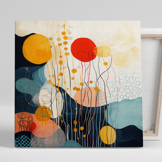 Abstract Canvas Painting - Modern Canvas Art