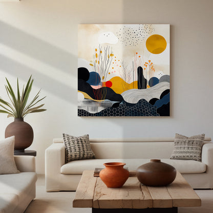 Abstract Canvas Painting - Modern Canvas Art