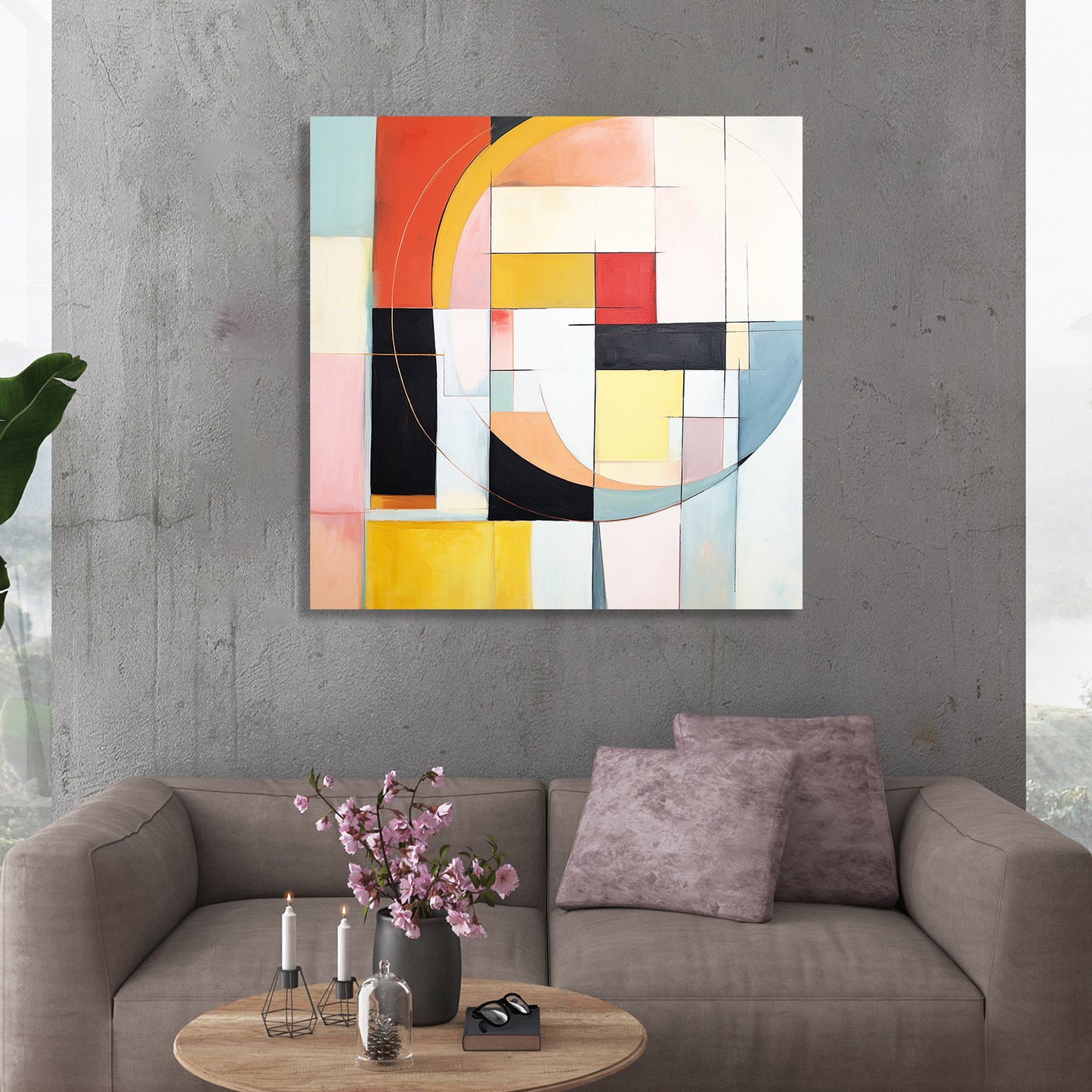 Abstract Canvas Painting - Modern Canvas Art