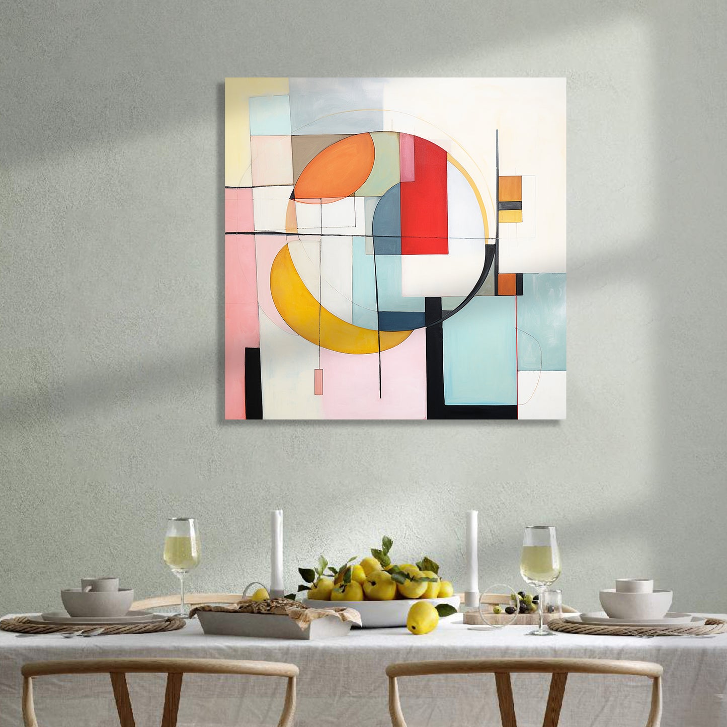 Abstract Canvas Painting - Modern Canvas Art