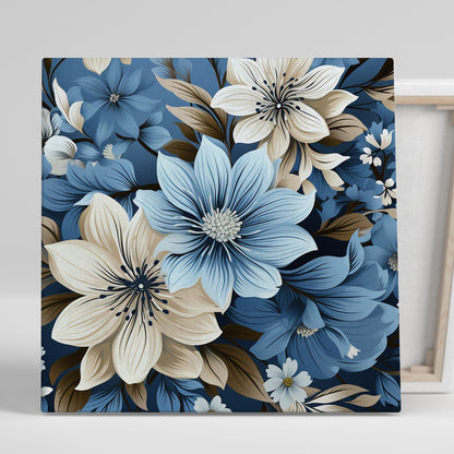 Abstract Floral Art Canvas Painting for Living Room Bedroom Home and Office Wall Decor