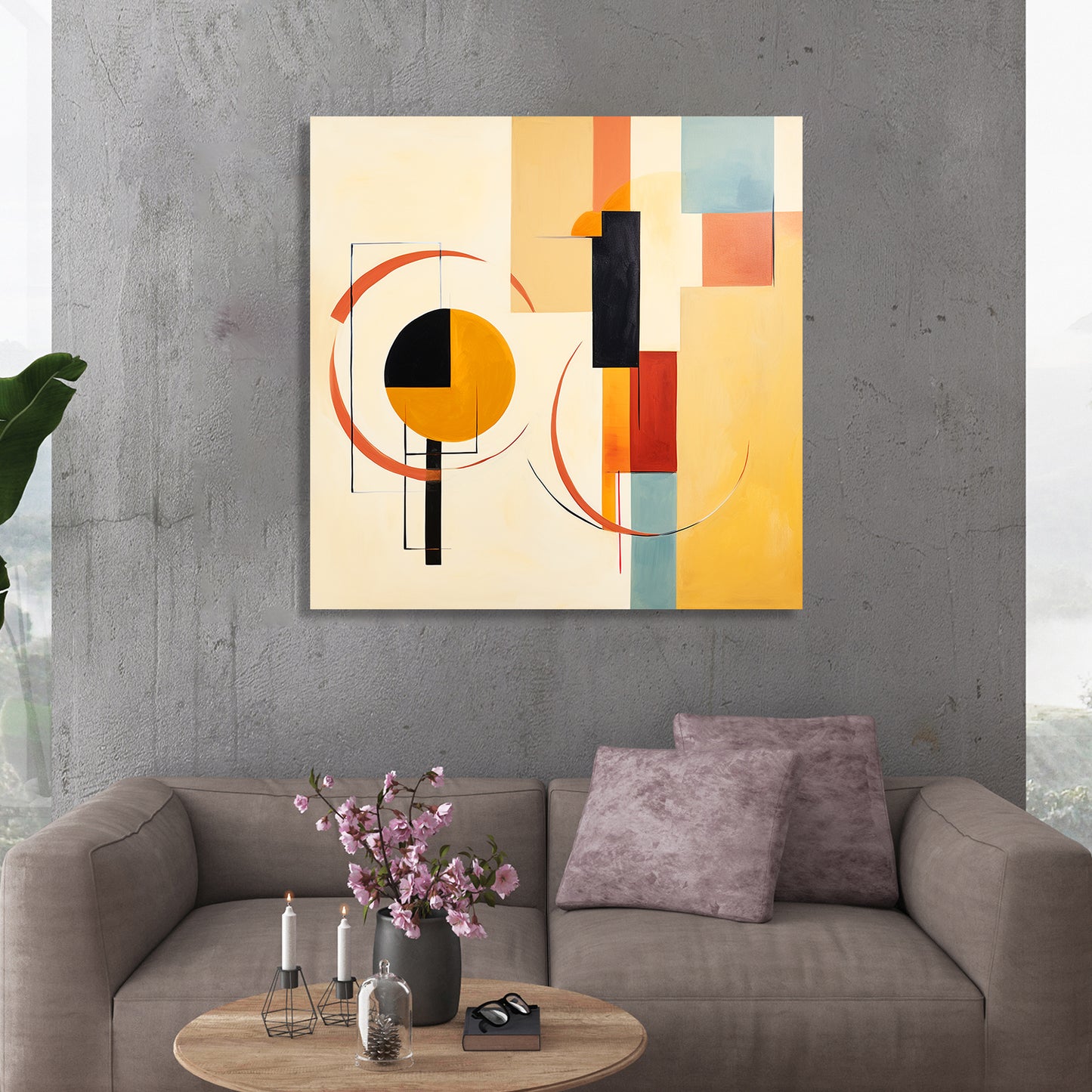 Modern Abstract Art Canvas Painting for Living Room Bedroom Home and Office Wall Decor