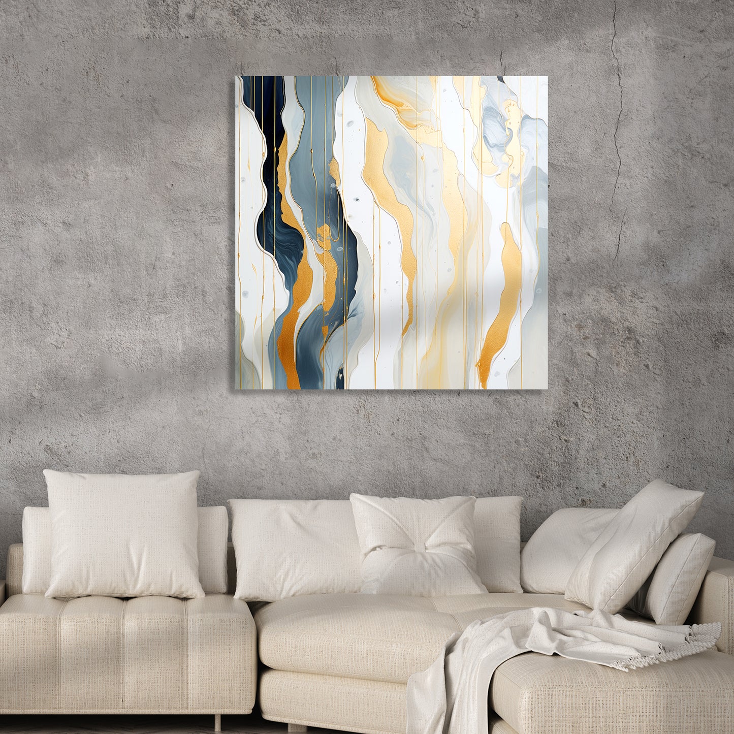 Modern Abstract Art Canvas Painting for Living Room Bedroom Home and Office Wall Decor