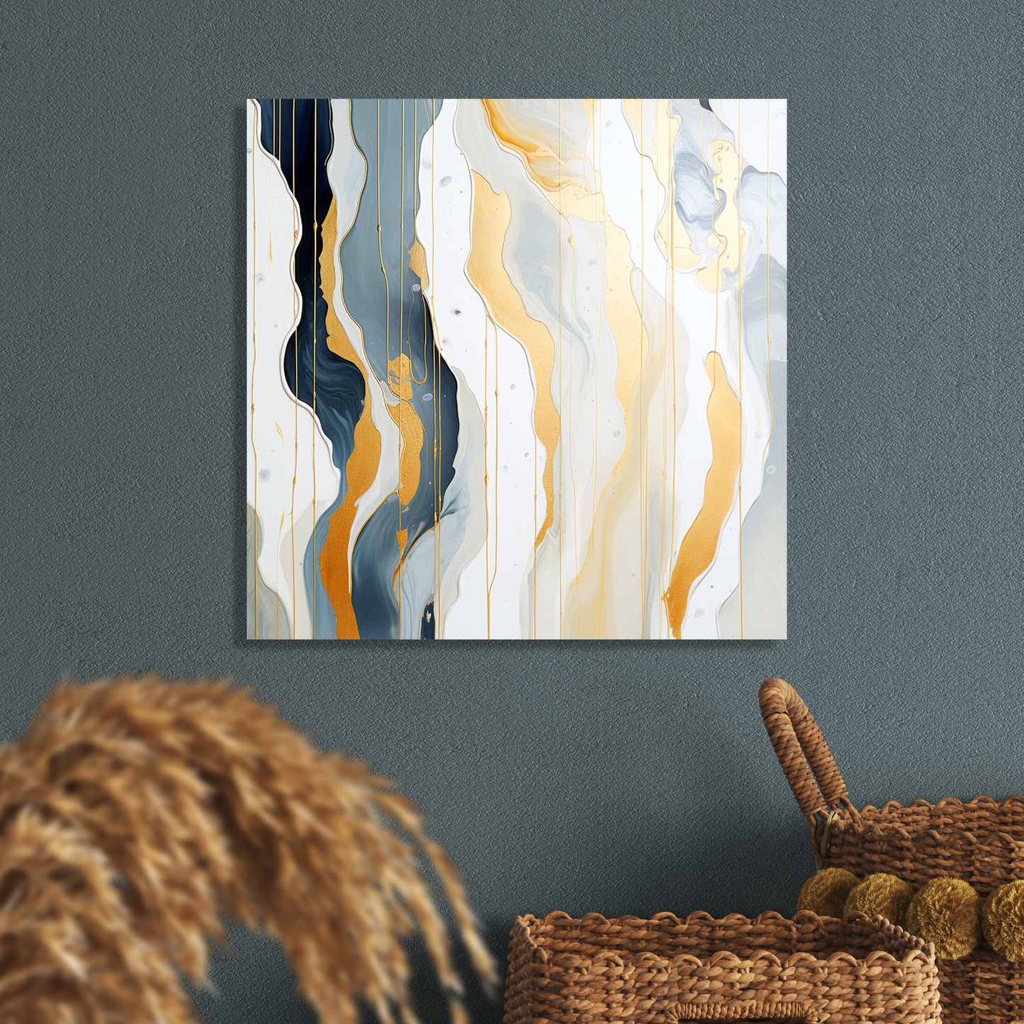 Modern Abstract Art Canvas Painting for Living Room Bedroom Home and Office Wall Decor